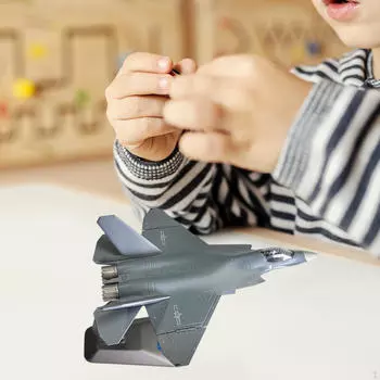 1/100 Модель истребителя, настольный декор, коллекционный самолет, штурмовик, игрушка для полки