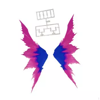 1/100 Wing of Light Option Set Модель Эффект Коллекционная, прочная, запасная часть для хобби, для Taiwan version