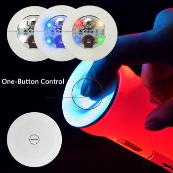 1/10/20/200 шт. светодиодные подставки под стаканы с подсветкой наклейки для бутылок ликера светящиеся чашки коврики для клубов, баров, вечеринок, рождественских ваз декор Luminous Cup Sticker