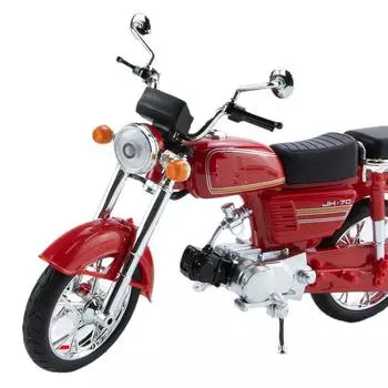 1:10 Jialing JH-70 имитационная модель мотоцикла из сплава имитация звука и света старые игрушечные локомотивы красный