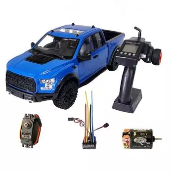 1/10 Пикап с дистанционным управлением, альпинистский автомобиль чёрный