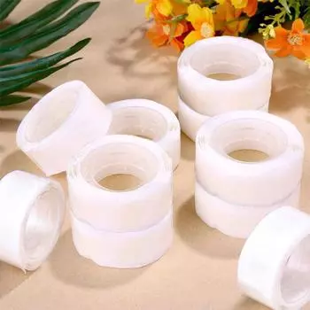 1/10 Roll Double-sided Adhesive Dots, Transparent Removable Balloon Adhesive Tape Glue , For Diy Craft Wedding Birthday Party