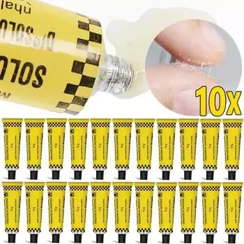 1-10 шт. 12 г велосипедный автомобильный мотоциклетный клей для ремонта шин внутренняя трубка клей для ремонта проколов сильный клей для ремонта шин 1PCS жёлтый