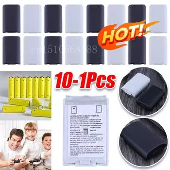 1-10 шт. AA батарейный отсек для задней крышки для беспроводного геймпада Xbox 360, чехол для батарейного отсека для геймпада Xbox360, игровой аксессуар для джойстика
