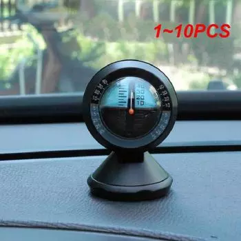 1~10 шт. Автомобильный компас, инклинометр, угол наклона транспортного средства, градиент, автоматический измеритель наклона, уровень, высокоточный датчик, аксессуар