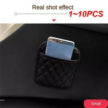 1~10 шт. Автомобильный ящик для хранения вещей, здоровая ткань, декоративное универсальное решение для хранения вещей в автомобиле, инновационная организация автомобиля