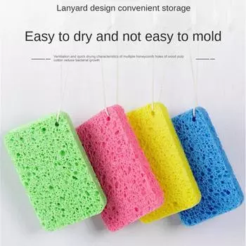 1~10 шт. чистящая губка RubsBrush Descaling Compress Clean Rub Sponge Wipe For Cooktop Pot Compressed Rubs Kitchen Cleaning