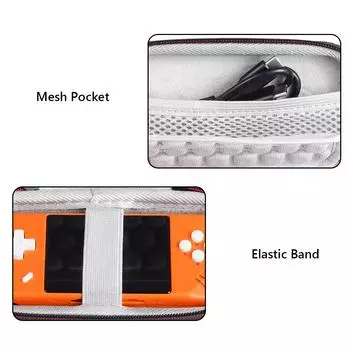 1-10 шт. для Anbernic RG28XX EVA жесткий чехол для переноски ретро портативная игровая консоль портативная дорожная жесткая сумка игровые аксессуары