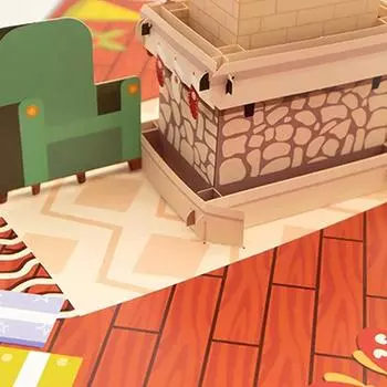 1~10 шт интерактивная поздравительная открытка без каких-либо изъянов износостойкая скульптура лазерная цветная печать качественная бумажная праздничная открытка