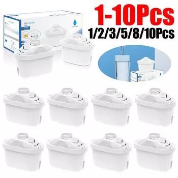 1-10 шт. картридж для фильтров для воды Brita Maxtra, уменьшающий накипь, хлор, примеси, очиститель, активированный уголь, фильтр для воды