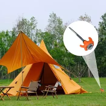 1/10 шт. колышки для палатки, колья высокой твердости, нержавеющие, широко используемые колышки с заостренной головкой, аксессуары для кемпинга 1pc белый