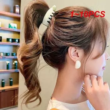 1~10 шт. матовые высокие заколки для хвоста, маленький размер, банановый зажим, женская мода, заколка для хвоста, заколка для волос, укладка волос