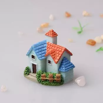 1~10 шт. Мини-замок, маленький домик, сказочный сад, миниатюры, террариум, фигурки, поделки, фигурка, мох, орнамент, микро-пейзаж