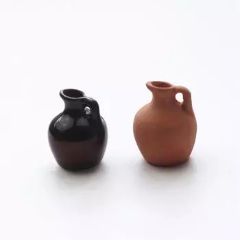 1~10 шт. Миниатюрная ваза, модель, имитация вазы, украшения, коллекция артефактов, мини-керамическая ваза, классическая миниатюрная игрушка, домашний декор