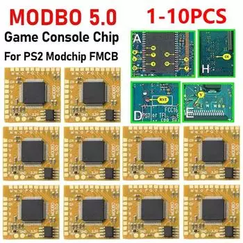 1-10 шт. MODBO-5.0 игровой консоли чип оригинальный для PS2 5.0 PS2 хост чип Ps2 Modchip FMCB функция игровой консоли Modbo 5 Ps2 чип