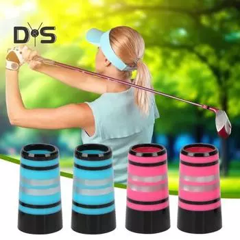 1/10 шт. Наконечники для клюшек для гольфа с цветными полосками для клюшек для гольфа с коническим наконечником 0,35 дюйма 1pc розовый