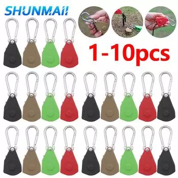 1-10 шт. Натяжитель для веревочной пряжки, прочный шкив с храповым механизмом, регулируемый шнур, крепление, ветрозащитное для тента, навеса