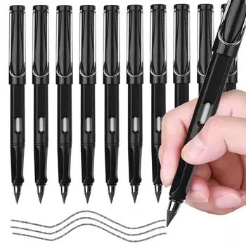 1/10 шт. неограниченный вечный карандаш без чернил перьевая ручка карандаш для письма искусство эскиз живопись детские подарки кавайные канцелярские принадлежности