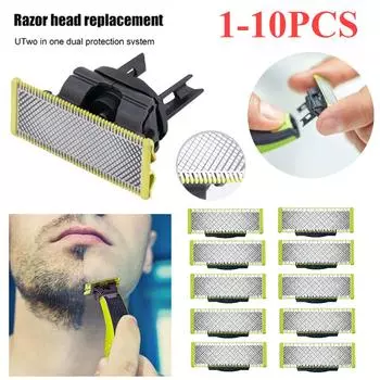1-10 шт. сменные лезвия для электробритвы Philips One Blade Shaver для QP2520/QP2530/QP2630/QP6510/QP6520/QP2523