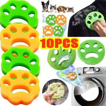 1-10 шт., средство для удаления шерсти домашних животных с одежды, средство для удаления шерсти кошек для стирки, многоразовое удаление шерсти для стиральной машины, чистка одежды для домашних животных