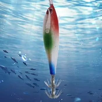 1-10 шт. светящаяся рыболовная приманка деревянная креветки приманки рыболовный кальмар джиг крючок осьминог каракатица креветка джиггинг приманка для ночной рыбалки