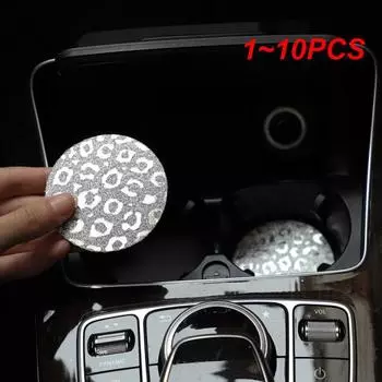 1~10 шт. Универсальная автомобильная подставка под стакан для воды, портативная противошумная подставка для салона автомобиля, силиконовая подставка под стакан для воды, цветная, стильная