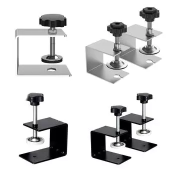 1-10 шт. универсальные зажимы для установки спереди ящика C зажимы держатель вспомогательные приспособления инструмент регулируемый крепежный зажим для монтажа по дереву 1PCS