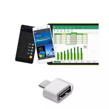 1 ~ 10 шт. USB 2,0 Type-C OTG кабель-адаптер Type C USB-C OTG конвертер для Mi5 Mi6 мышь клавиатура USB диск