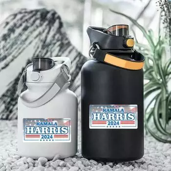 1/10 шт. Водонепроницаемая самоклеящаяся наклейка для ноутбука кандидата в президенты США 2024 года на автомобиль 1pc