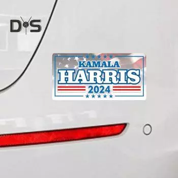 1/10 шт. Водонепроницаемая самоклеящаяся наклейка для ноутбука кандидата в президенты США 2024 года, автомобильный компьютер, багаж, украшение, наклейка 1pc