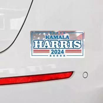 1/10 шт. Водонепроницаемая самоклеящаяся наклейка для ноутбука кандидата в президенты США 2024 года, автомобильный компьютер, багаж, украшение, наклейка 1pc