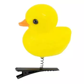1/10 шт. Заколка для волос в виде маленького желтого утенка, боковые зажимы для женщин, девочек, милая маленькая собачка, цыпленок, кролик, заколка для волос, головной убор, аксессуары для волос
