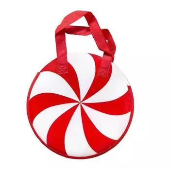 1/10PC Candy Cane-Shaped Birthdays Green & Red Striped Design Weddings Gift Bag Candy Cane Decorations 2 Colors 1PC