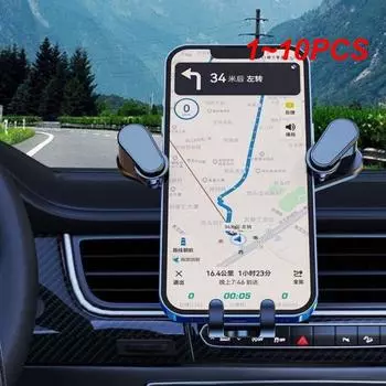 1~10 шт. Автомобильный держатель для телефона, крепление для телефона на вентиляционную решетку, вращающийся на 360 градусов, держатель для смартфона в автомобиле - для размещения в руке