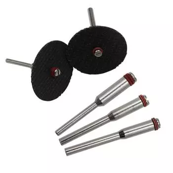 1~10PCS Cut-off Wheel Screw Mandrel 2.35/3/3.17mm Shank Cutting Disc Polishing Wheel Holder for Rotary Tools Dremel Accessories