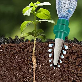1~10PCS Plastic Irrigation Plant Water Dispenser Water Drip Dropper Garden Automatic Irrigation System Watering Tools Home