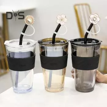 1/11 шт. Колпачок для соломинки для чашки, искусственный жемчуг, соломинка-топпер для стакана 30 и 40 унций, многоразовые пылезащитные наконечники для соломинок, защитные крышки, надежная крышка для напитков I