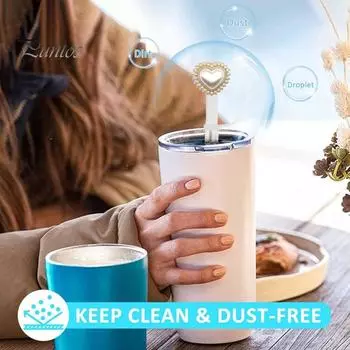 1/11 шт. Колпачок для соломинки для чашки, искусственный жемчуг, соломинка-топпер для стакана 30 и 40 унций, многоразовые пылезащитные наконечники для соломинок, защитные крышки, надежная крышка для напитков D