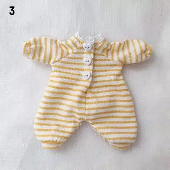 1/11OB11 Dolls Dolls Overalls Sweatshirt Outfits Doll Hoodies Clothes Handmade Hoodies Doll Tops 3