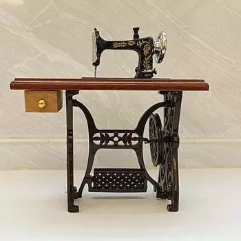1:12/1:10 функциональных миниатюрных швейных машин, нежная портативная, антидеформированная