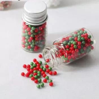 1:12 1:6 кукольных миниатюрных рождественских украшений, рождественский снежок, банка для печенья и конфет, аксессуары для кукольного дома, детские игрушки, подарок