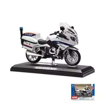 1/12 BMW R1250 RT Alloy Racing Motorcycle Model High Simulation Diecast Metal Touring Street Motorcycle Model Детская игрушка в подарок белый