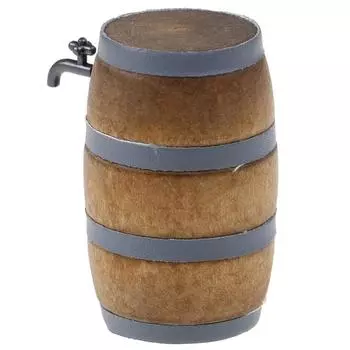 1:12 деревянных кукольных домиков, мини-мебель, пивная бочка с водопроводным краном