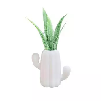 1/12 Dollhouse Miniature Green Plant Potted Cactus Pots Model Doll Home Micro Landscape Garden Decor Toy Dolls House Accessories