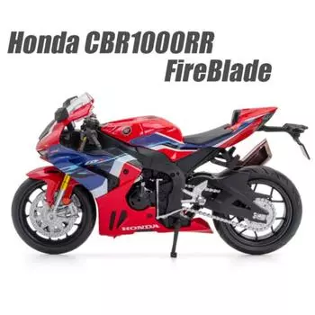 1/12 HONDA CBR 1000RR-R Fire Blade Racing Мотоцикл Модель Литой Сплав Металла Уличный Мотоцикл Модель Моделирование Детский Подарок красный