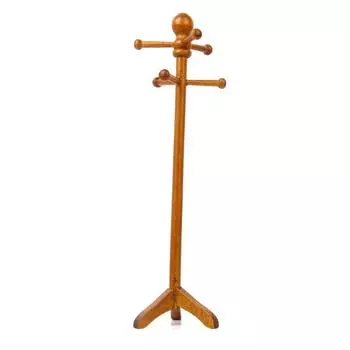 1/12 Классический кукольный домик Миниатюрная мебель Украшение дома Дерево для одежды Около 13,5 см