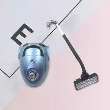 1/12 Компактная кукольная жизнь Микро Сцена Аксессуары Моделирование Пылесос Модель Детская игрушка Подарок розовый