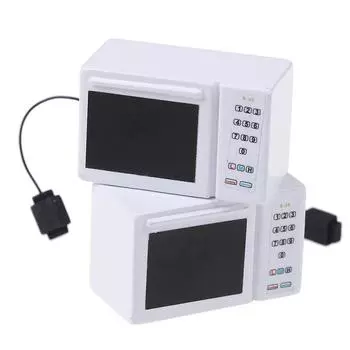 1:12 Кухонных Принадлежностей Кухонная Посуда Микроволновая Печь Для Кукольного Дома Кухонный Аксессуар