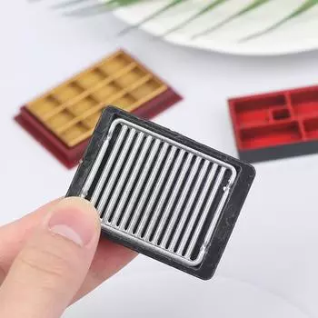 1:12 кукольных аксессуаров для дома, миниатюрная еда и игровая тарелка для выпечки, обеденная тарелка