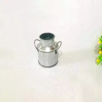 1:12 кукольных домиков, миниатюрная ферма, банка для молока, чайник, горшок, металлическое ведро, игровой домик, игрушка